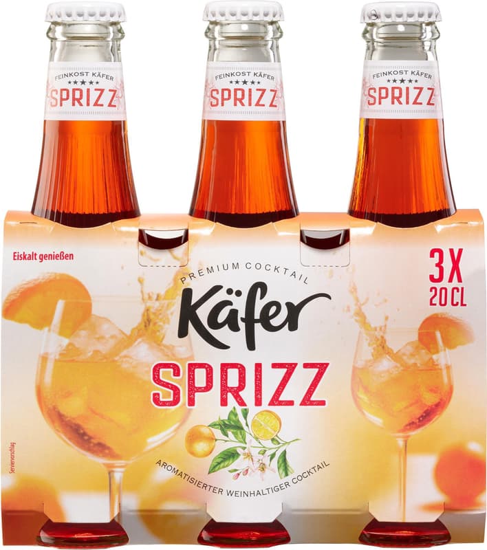 Käfer Sprizz 3x0,2 l (MEHRWEG)