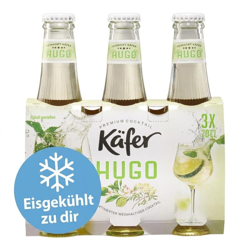 Käfer Hugo 3x0,2 l (MEHRWEG)