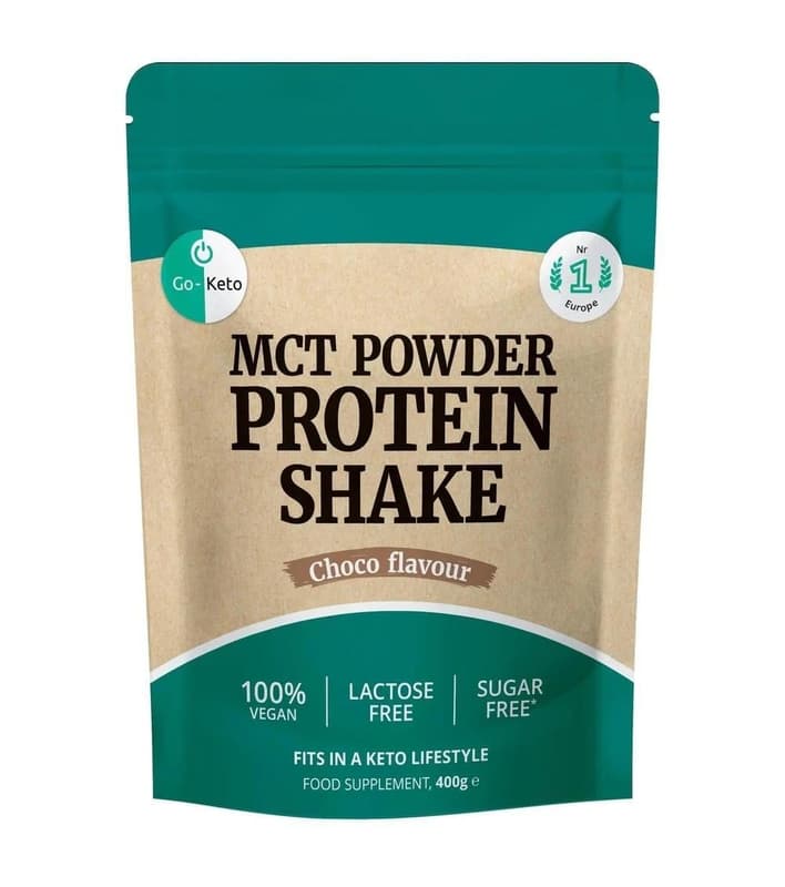 Vegan Protein Shake Choco with MCT Powder Go-Keto 400g