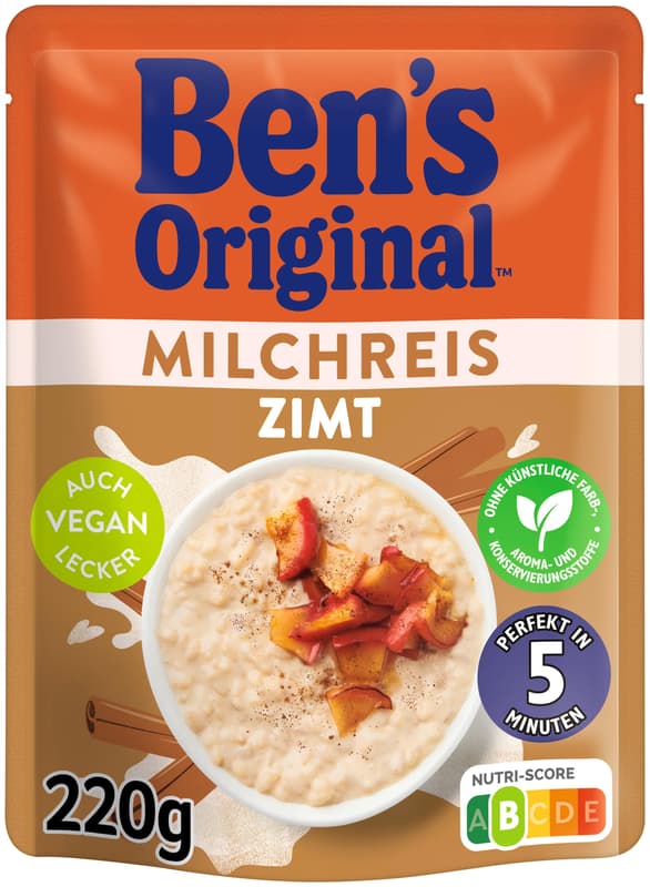 Bens Original  Express Milchreis Zimt