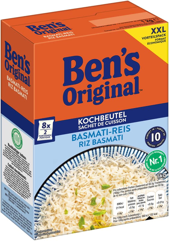 Bens Original  Kochbeutel Basmati