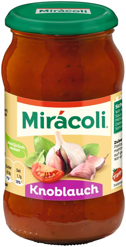 Miracoli Pasta Sauce Knoblauch