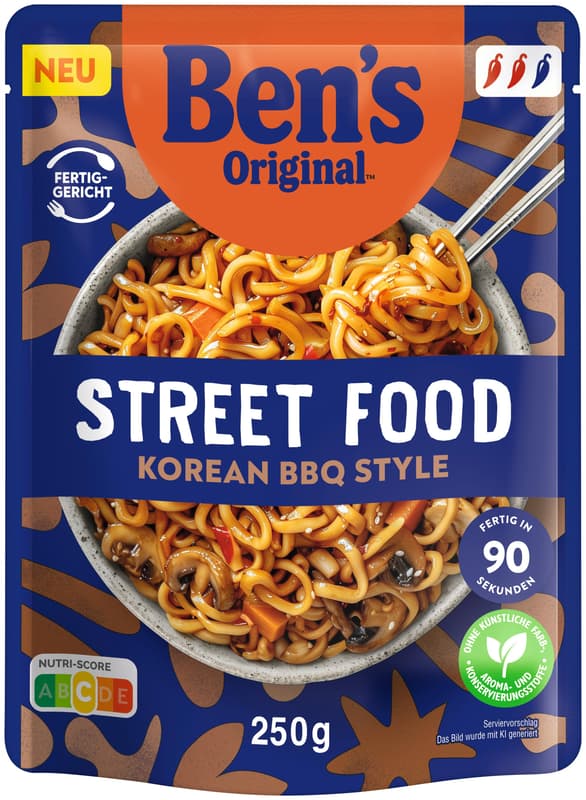 Bens Original  Street Food Korean BBQ Style Noodles