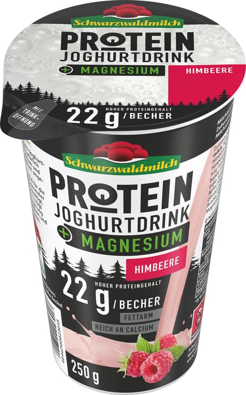 Schwarzwaldmilch Protein Joghurtdrink Raspberry