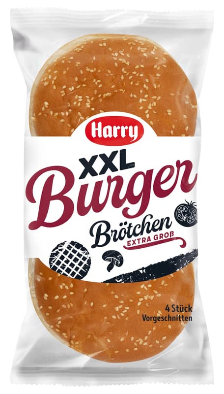 Harry XXL Burger Buns 4 Stück