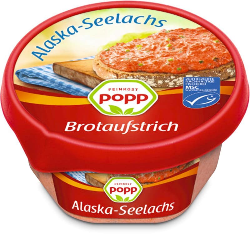 Popp Brotaufstrich Seelachssalat