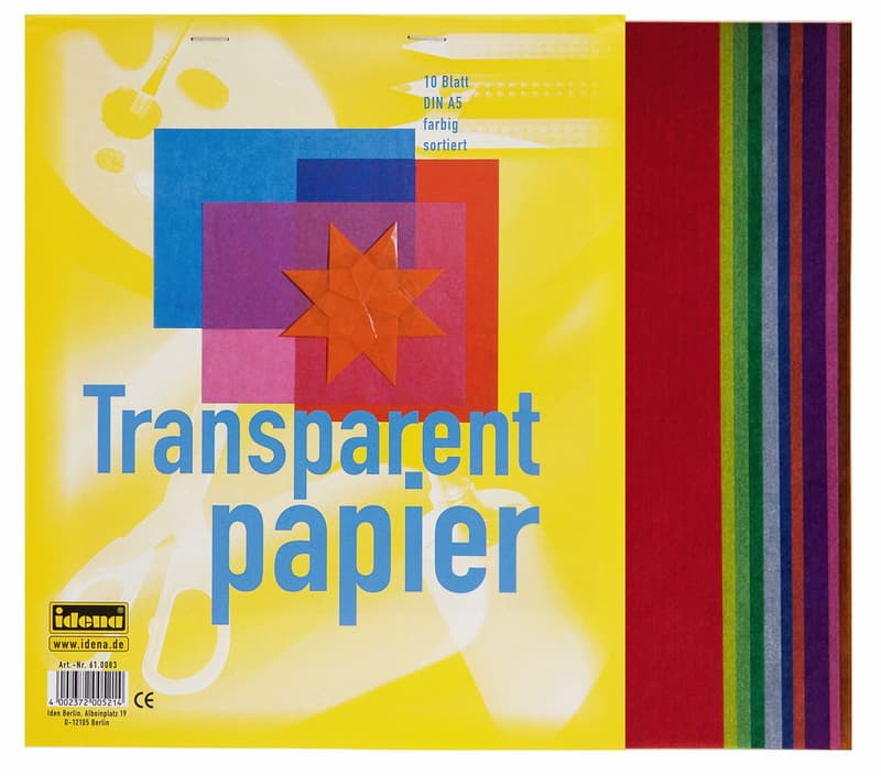 Idena Transparentpapier A5