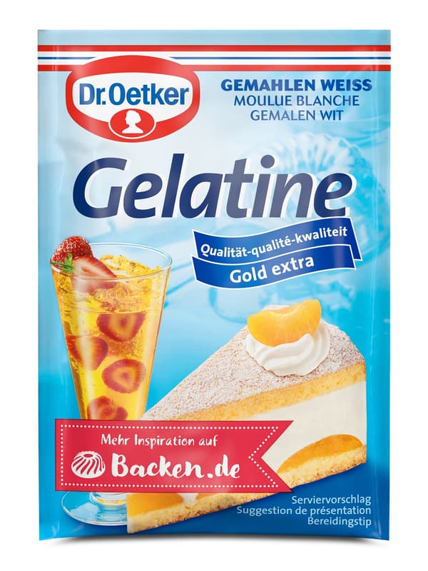 Dr. Oetker Gelatine ground white 3 pieces