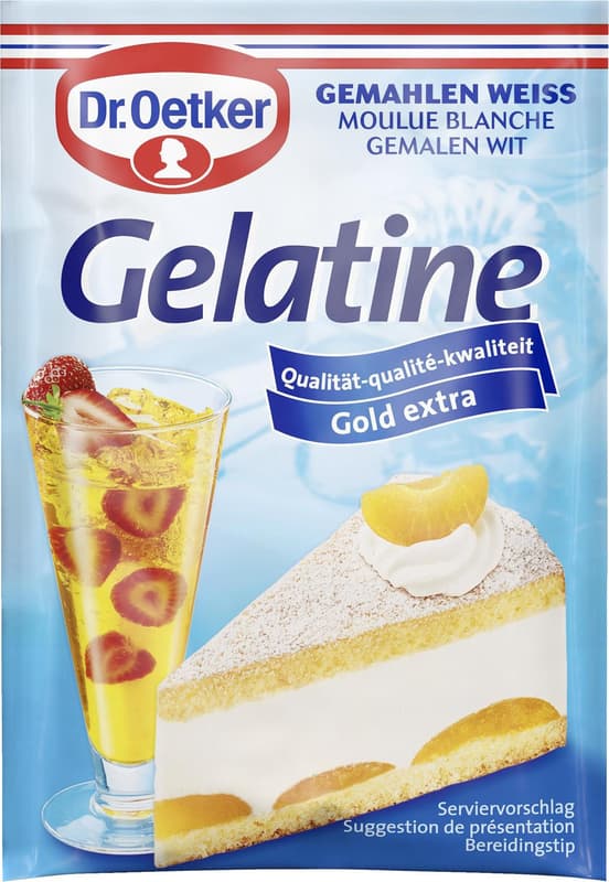 Dr. Oetker Gelatine ground white 3 pieces