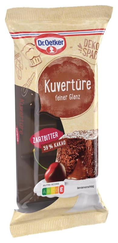 Dr. Oetker Kuvertüre Zartbitter