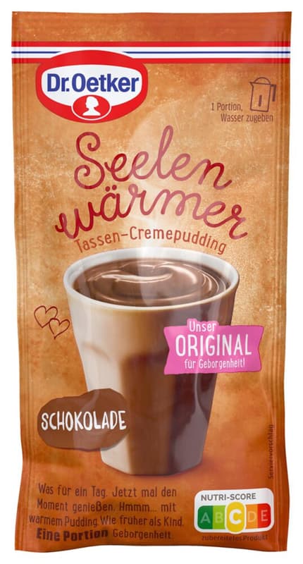 Dr. Oetker Soul Warmer Chocolate Pudding