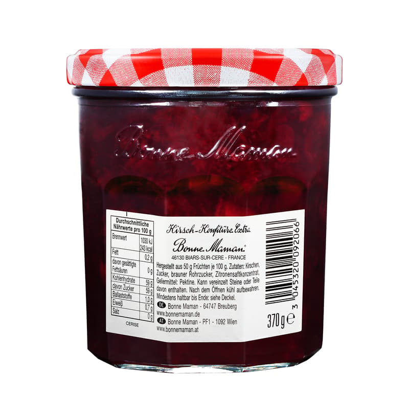 BONNE MAMAN KIRSCH KONFITÜRE