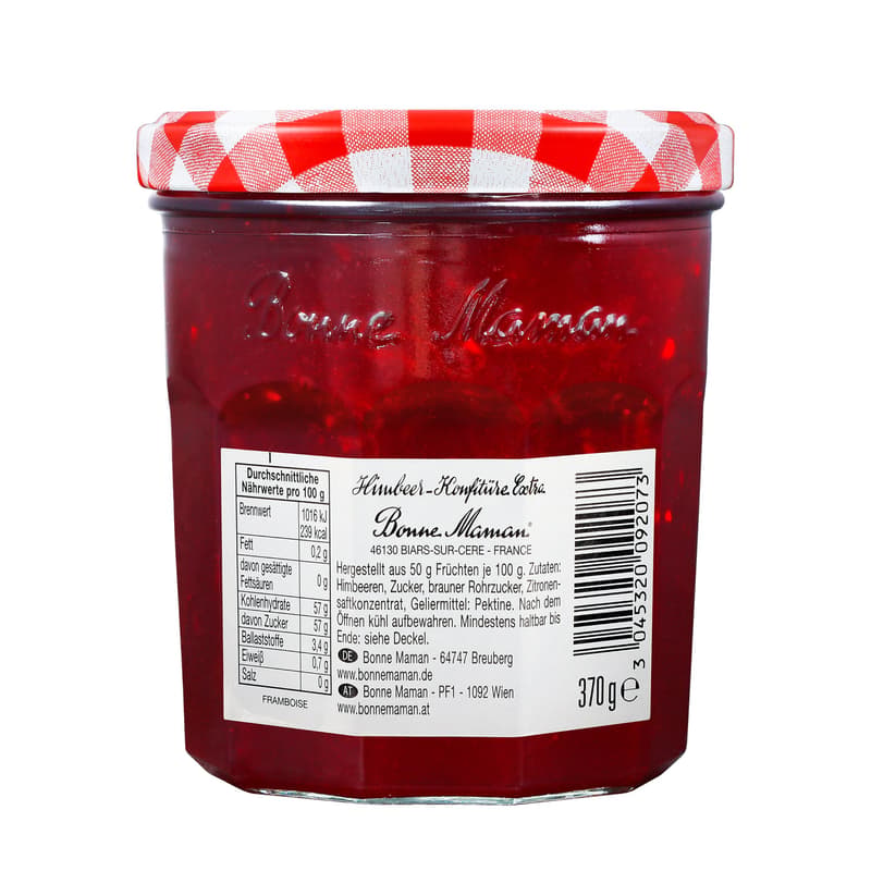 BONNE MAMAN HIMBEER KONFITÜRE