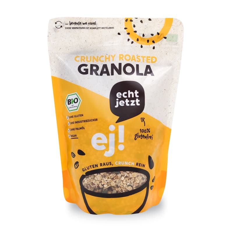 echt jetzt Crunchy Roasted Organic Granola gluten-free