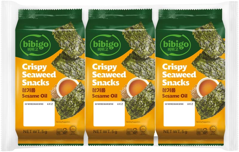 Bibigo seaweed snack