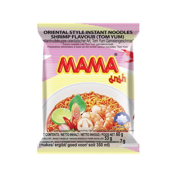 Mama Instantnudeln Shrimps Tom Yum