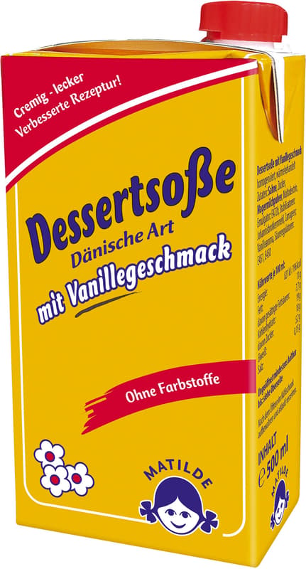 Matilde Dessertsoße, Vanillesoße