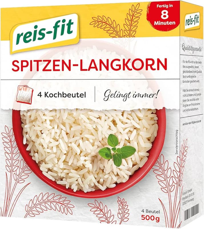 Rice-fit top long grain rice