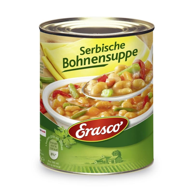 Erasco Serbian bean soup