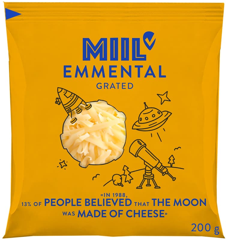 Miil Emmental grated