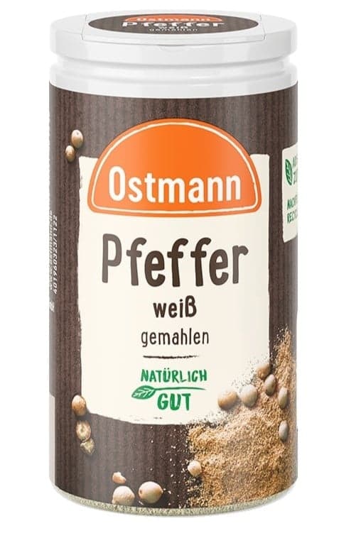 Ostmann Pfeffer weiß gemahlen
