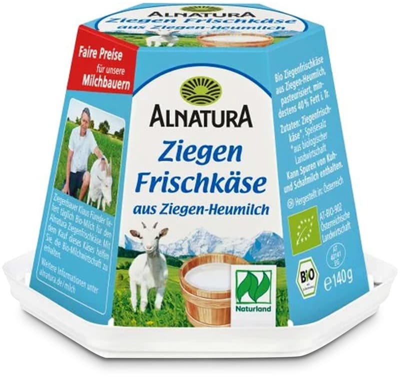 Alnatura BIO Ziegenfrischkäse aus Heumilch
