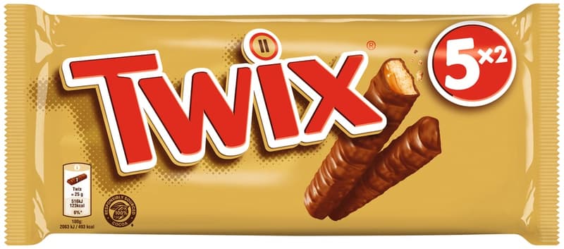 Twix bar 5s
