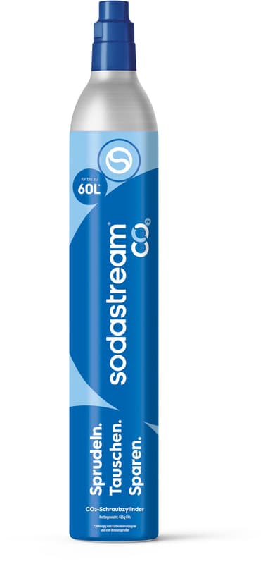 SodaStream Cyan-Zylinder CO2-Zylinderfüllung