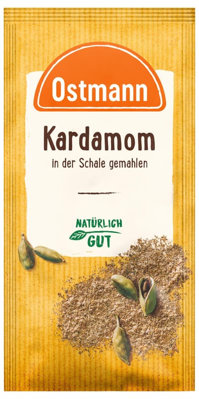 Ostmann cardamom ground in the shell