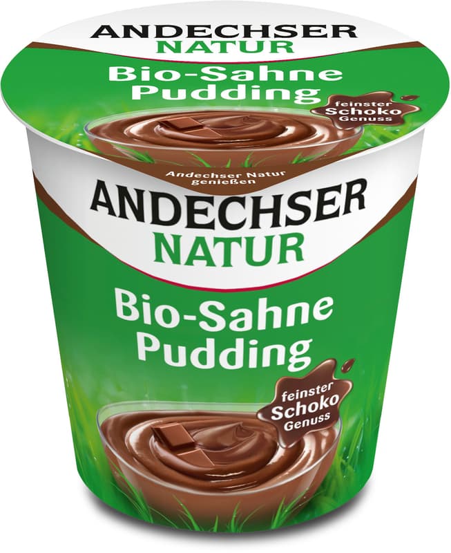 Andechser BIO-Sahne Pudding Schoko 10%