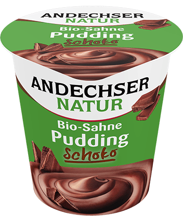 Andechser organic cream pudding chocolate 10%