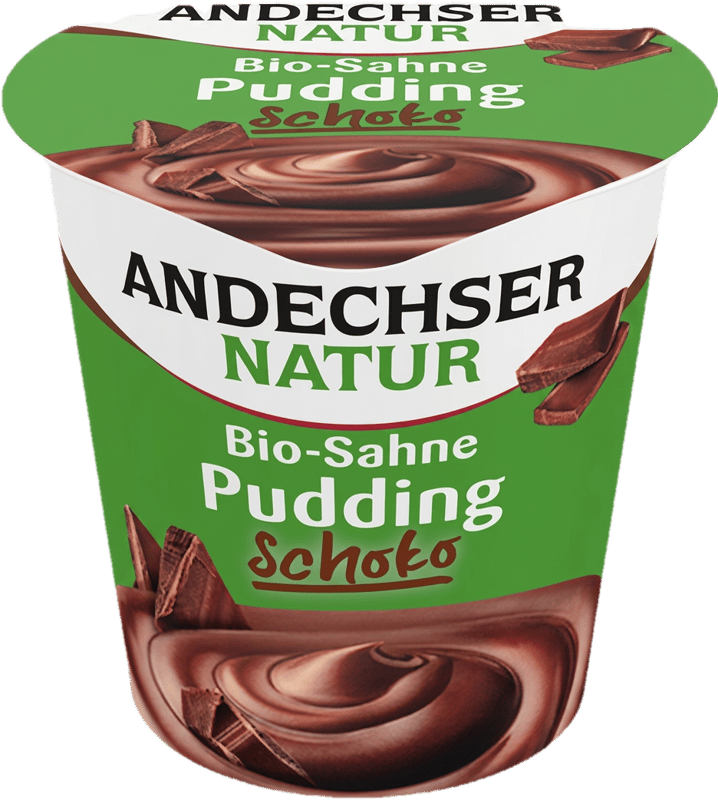 Andechser organic cream pudding chocolate 10%