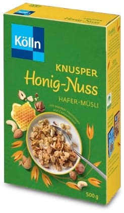 Kölln Muesli Crispy Honey-Nut