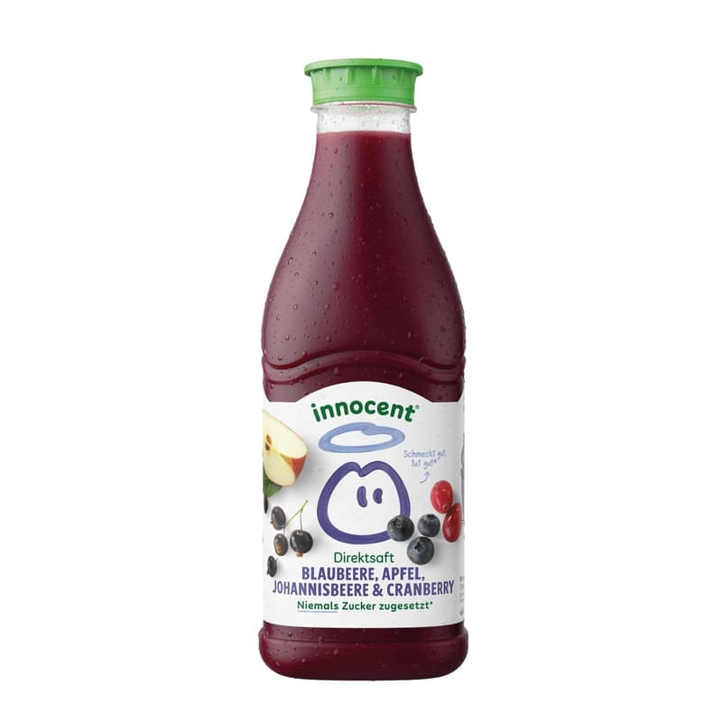 Innocent Blaubeere, Apfel, Johannisbeere & Cranberry (EINWEG)