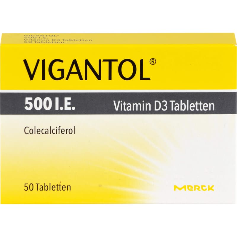 VIGANTOL 500 I.E. Vitamin D3 Tabletten