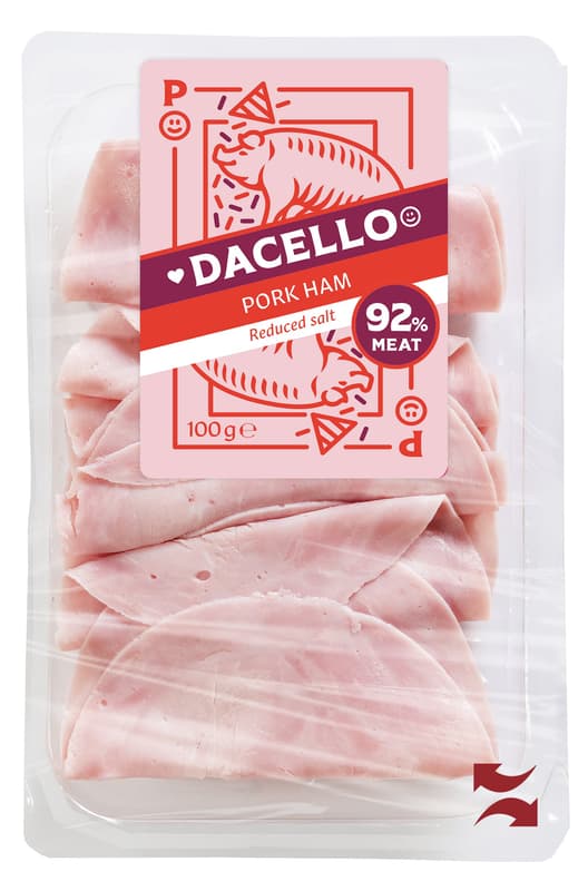 Dacello Kochschinken salzreduziert