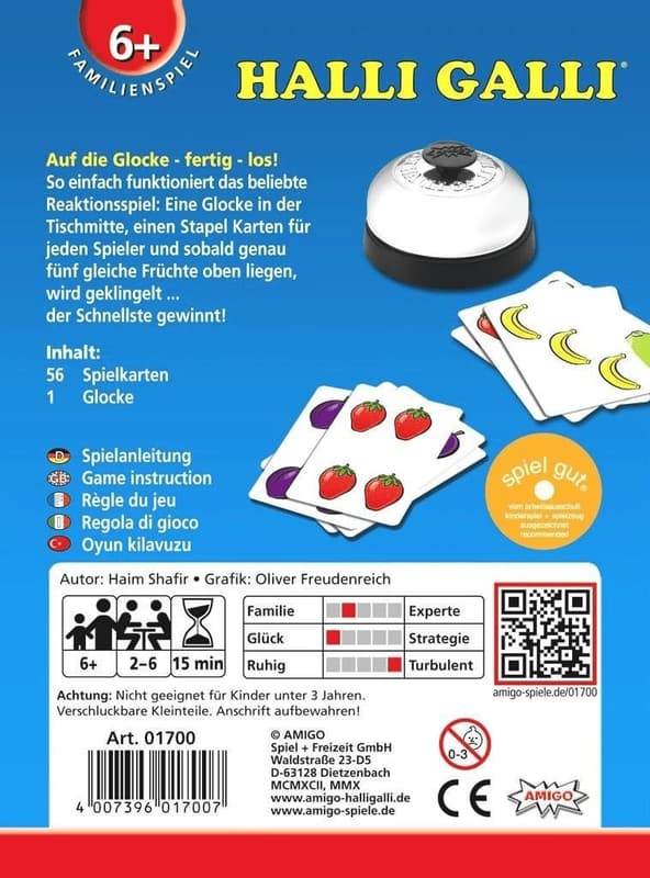 Halli Galli Kartenspiel