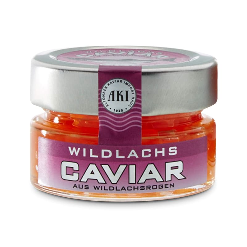 AKI Wild Salmon Caviar Jar