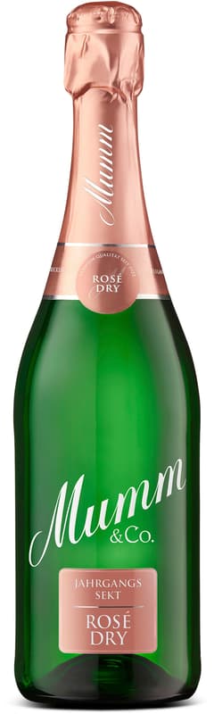 Mumm & Co Vintage Sparkling Wine Rosé dry