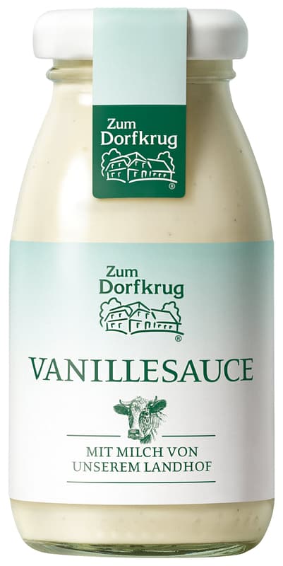 Zum Dorfkrug Sylter vanilla sauce