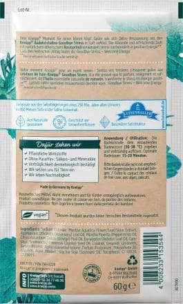 Kneipp Bath Crystals Goodbye Stress