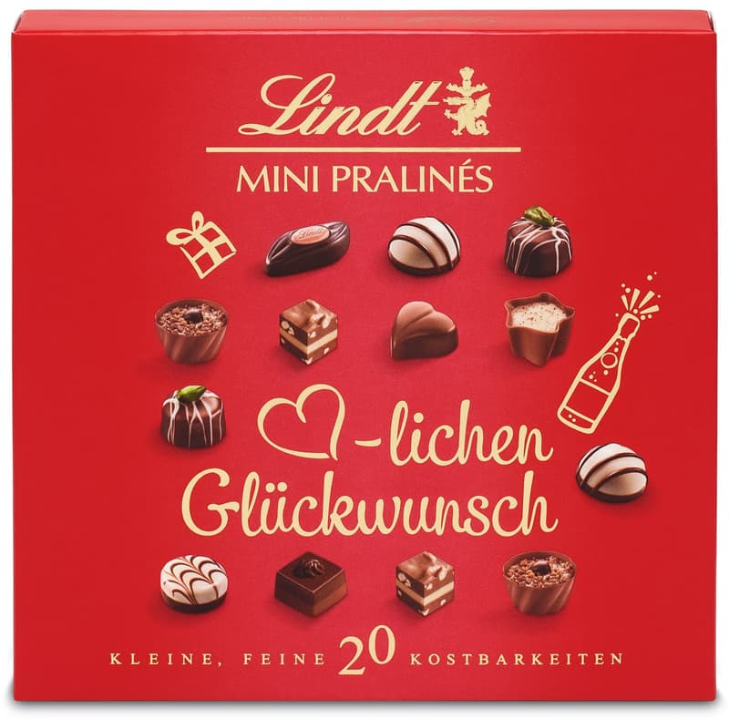 Lindt Mini Pralinés Birthday