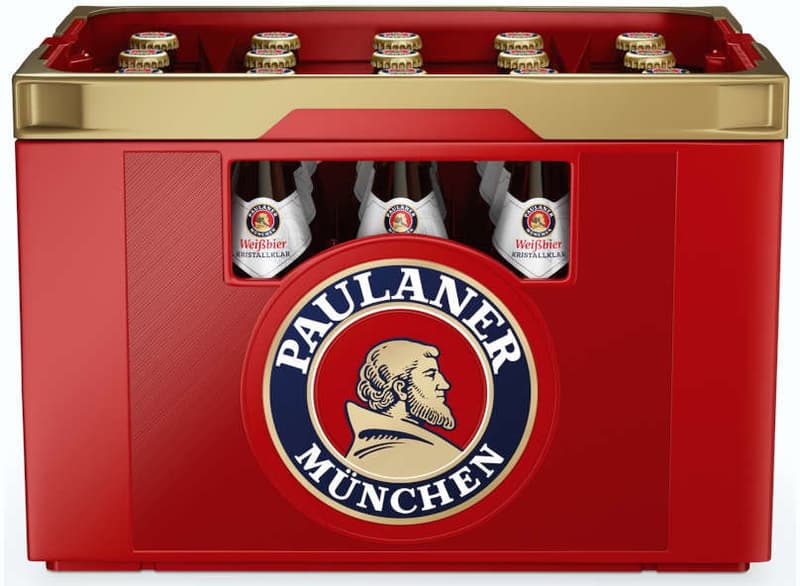 Paulaner Weißbier Kristallklar Kiste 20x0,5 l (MEHRWEG)