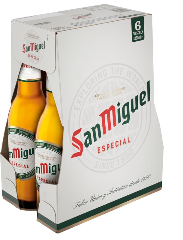 San Miguel Especial Lager 6x0,33 l (SEAL)
