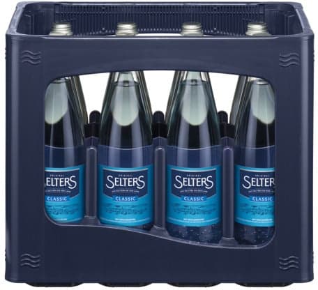 Selters Mineral Water Classic crate 12x0,75 l glass (SEWAY)