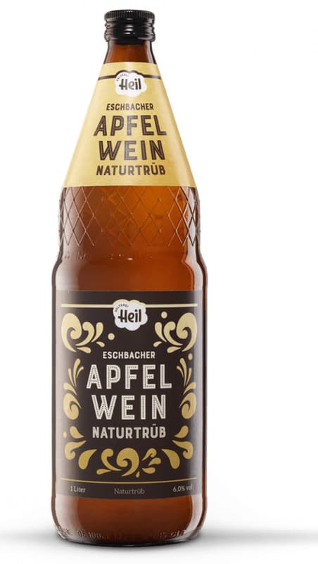 Heil Eschbacher naturtrüber Apfelwein (MEHRWEG)