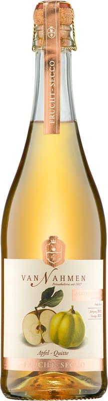 Van Nahmen BIO Frucht-Secco Apfel-Quitte alkoholfrei