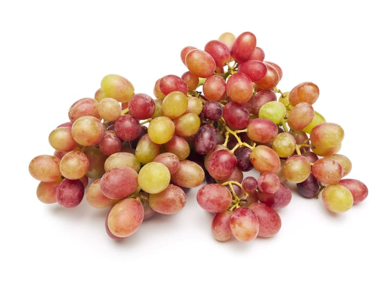 Grapes dark *seedless*, weighed