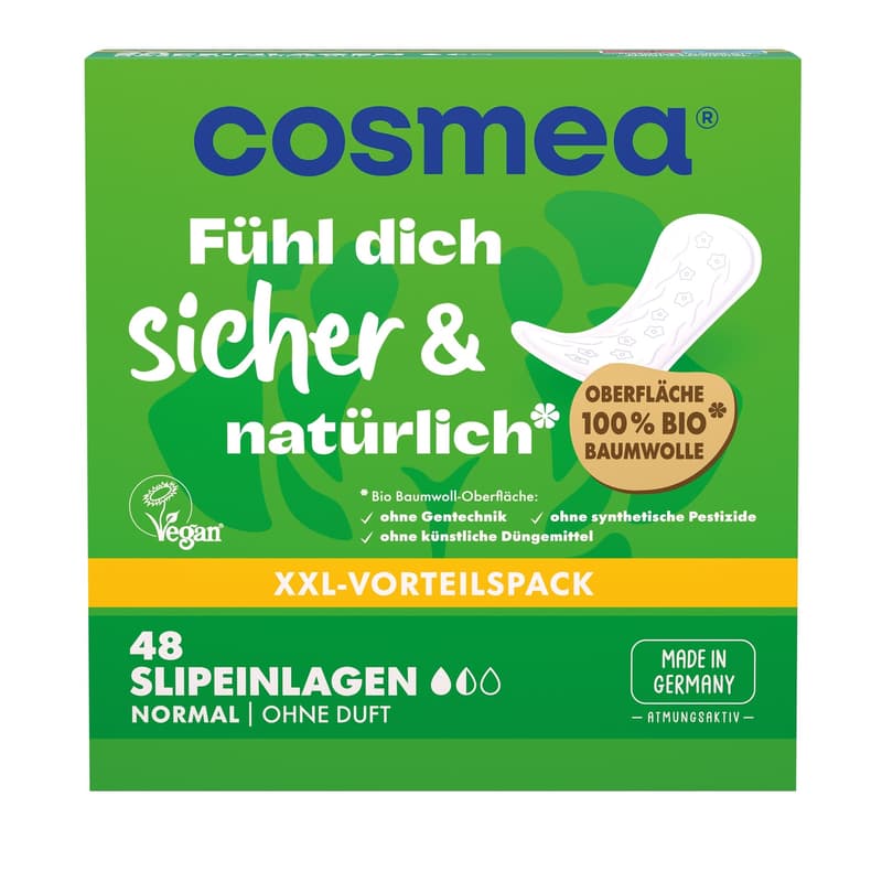 Cosmea Slipeinlagen Bio 48S