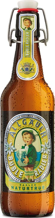Allgäuer Büble Radler Naturtrüb Kiste 20x0,5 l (MEHRWEG)